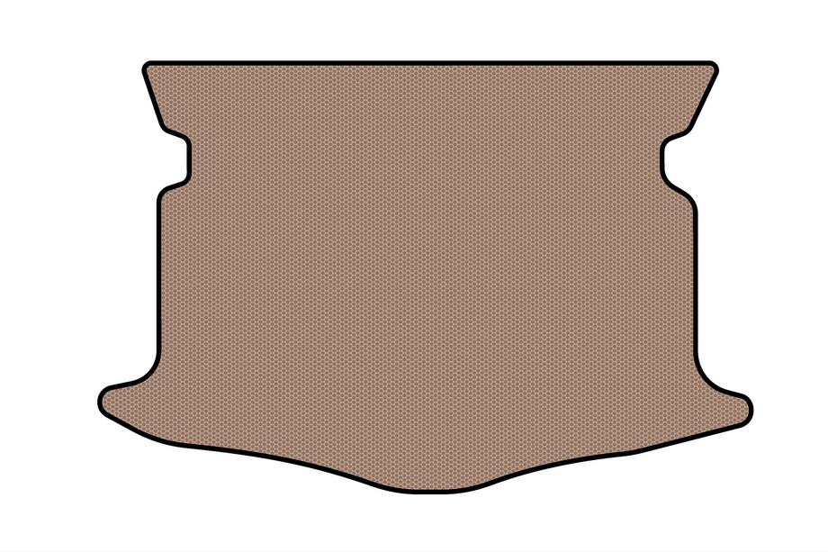 Honda FR-V 2004–2009 Gumijasto korito za prtljažnik Carsuit (Bež) Image