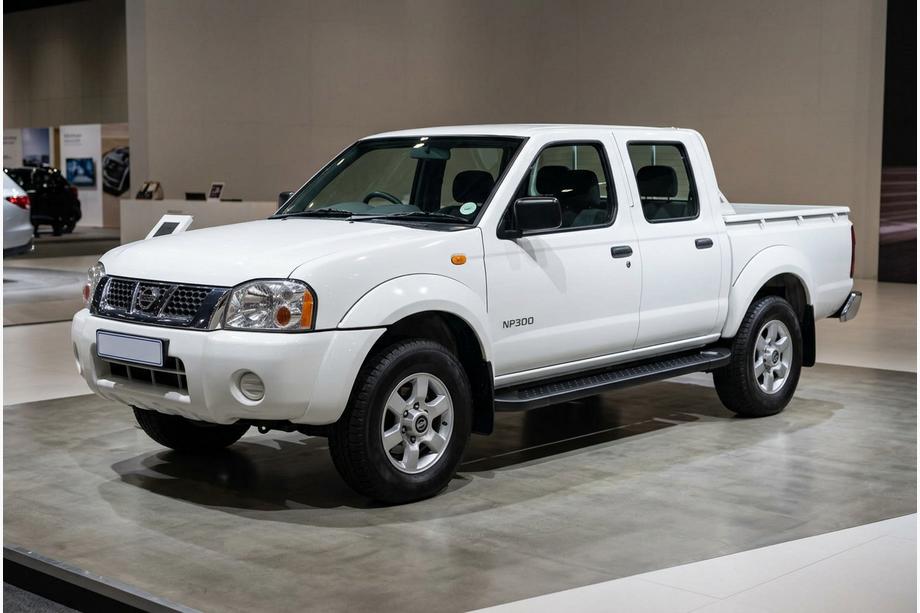 Nissan NP300 1999–2015 Bočne stopnice Allmond Black (2 kosa, aluminij) Image