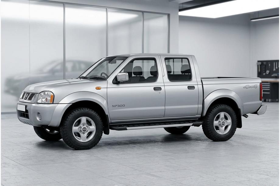 Nissan NP300 1999–2015 Stranske stopnice RedLine V1 (2 kos, aluminij) Image