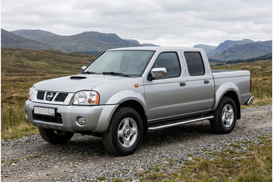 Nissan NP300 1999–2015 Stranski pragovi Maydos V1 (2 kos, aluminij ↗ nerjaveče jeklo) Image