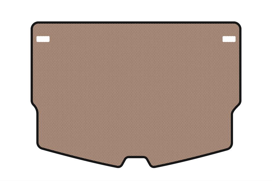 Nissan Note 2012–2020 Gumijasta preproga za prtljažnik Carsuit (HB, bež) Image