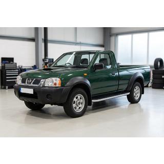 Stranske stopnice Tayga Grey (2 kos, aluminij) Nissan NP300 1999–2015 fotografija 1