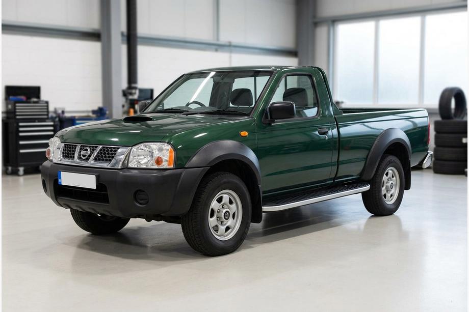Nissan NP300 1999–2015 Stranske stopnice Tayga Grey (2 kos, aluminij) Image
