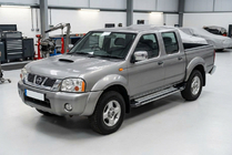 Nissan NP300 1999–2015 Stranske stopnice Rainbow (2 kos, aluminij) fotografija 1