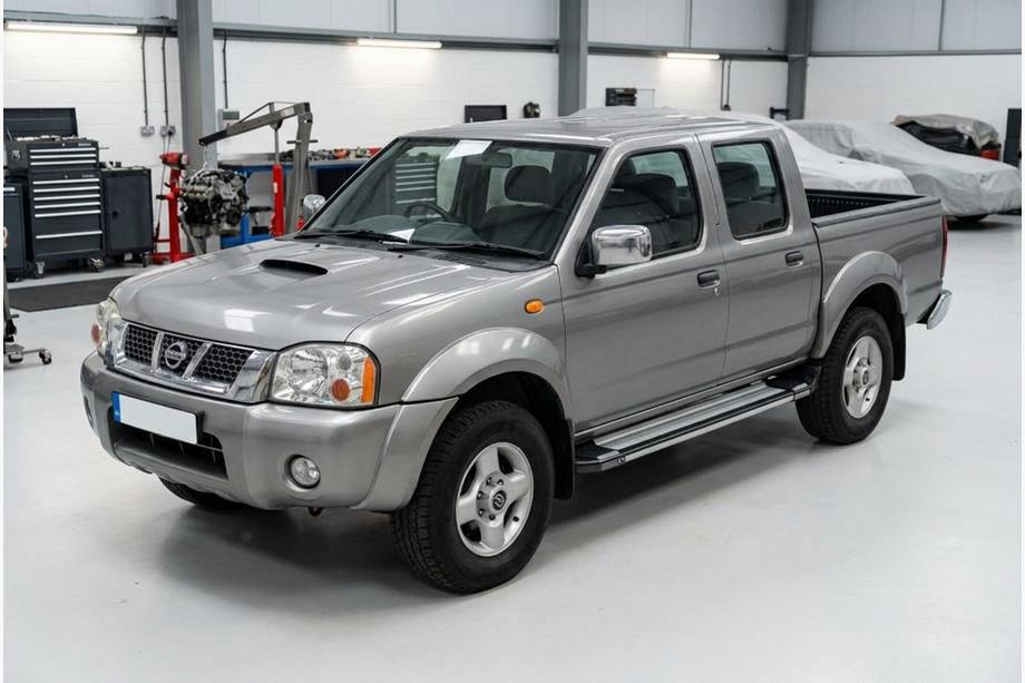 Nissan NP300 1999–2015 Stranske stopnice Rainbow (2 kos, aluminij) Image