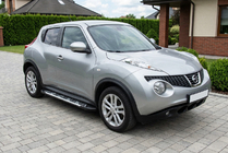 Nissan Juke 2010–2019 Stranske stopnice Sunrise (2 kos, aluminij) fotografija 1