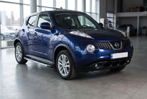 Nissan Juke 2010–2019 Stranske stopnice RedLine V1 (2 kos, aluminij) fotografija 1