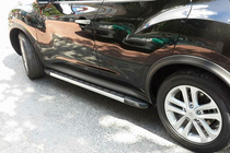 Nissan Juke 2010–2019 Bočne stopnice Duru (2 kosa, aluminij) fotografija 1