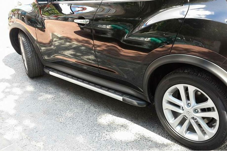 Nissan Juke 2010–2019 Bočne stopnice Duru (2 kosa, aluminij) Image