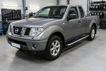 Nissan NP300 1999–2015 Bočne stopnice Fullmond (2 kos, aluminij) fotografija 1