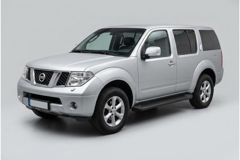 Nissan Pathfinder R51 2005–2014 Bočne stopnice Allmond Black (2 kosa, aluminij) Image