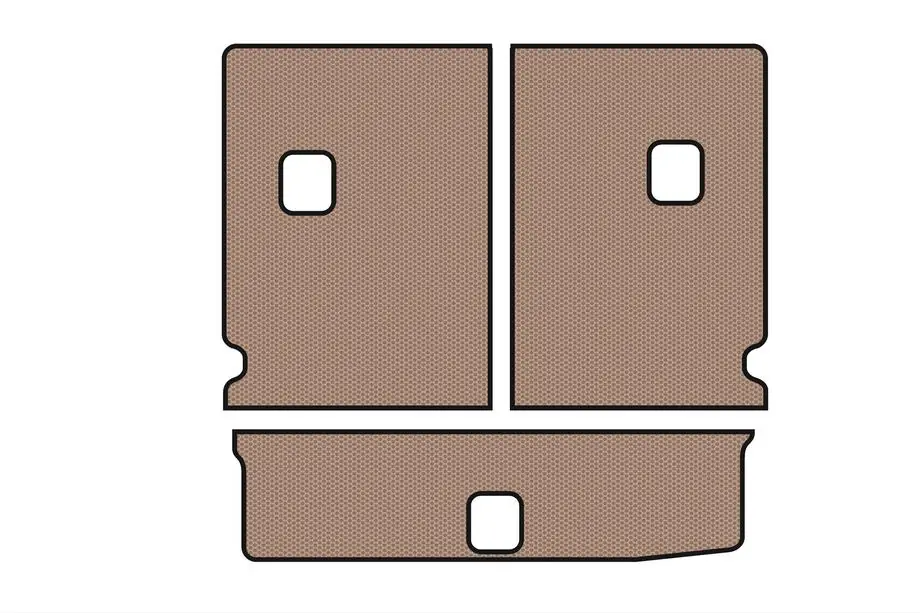 Chevrolet Orlando 2010–2018 Gumijasta kadica za prtljažnik Carsuit V-1 (Bež) Image