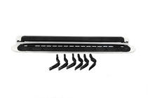 Nissan Patrol Y62 2010–2024 OEM stranske stopnice (2 kos., aluminij) fotografija 2
