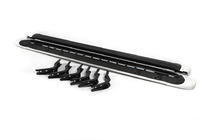 Nissan Patrol Y62 2010–2024 OEM stranske stopnice (2 kos., aluminij) fotografija 3