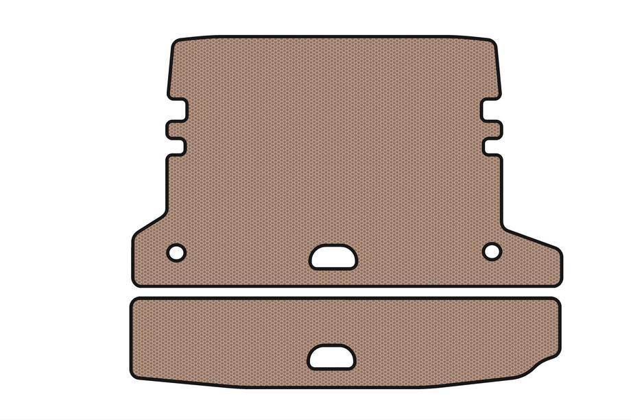 BMW serija 3 F30/F31 2012–2019 Gumijasta kadica za prtljažnik Carsuit V-2 (za F-31, bež) Image