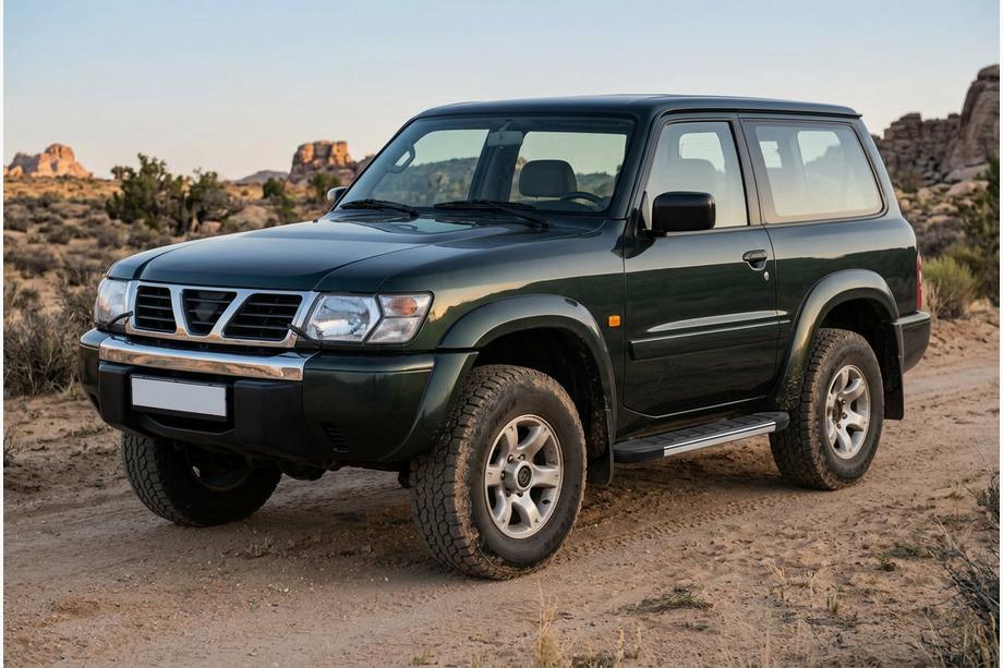 Nissan Patrol Y61 1997–2011 Bočne stopnice Duru (2 kosa, aluminij) Image