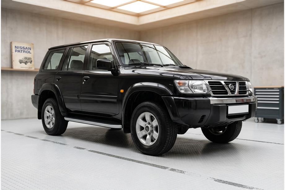 Nissan Patrol Y61 1997–2011 Bočne stopnice Tayga (2 kos, aluminij) Image