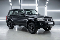Nissan Patrol Y61 1997–2011 Stranske stopnice Rainbow (2 kos, aluminij) fotografija 1