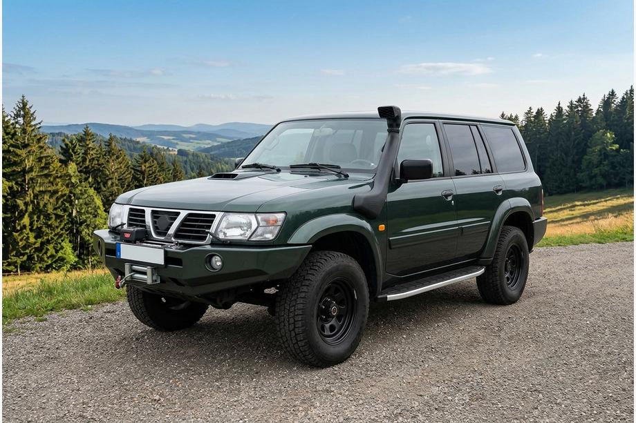 Nissan Patrol Y61 1997–2011 Bočne stopnice Fullmond (2 kos, aluminij) Image