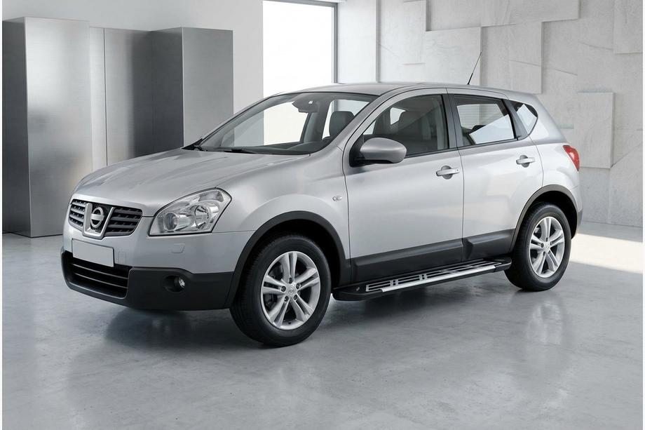 Nissan Qashqai 2007–2010 Stranske stopnice Sunrise (2 kos, aluminij) Image