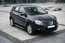 Nissan Qashqai 2007–2010 Bočne stopnice Duru (2 kosa, aluminij) fotografija 1