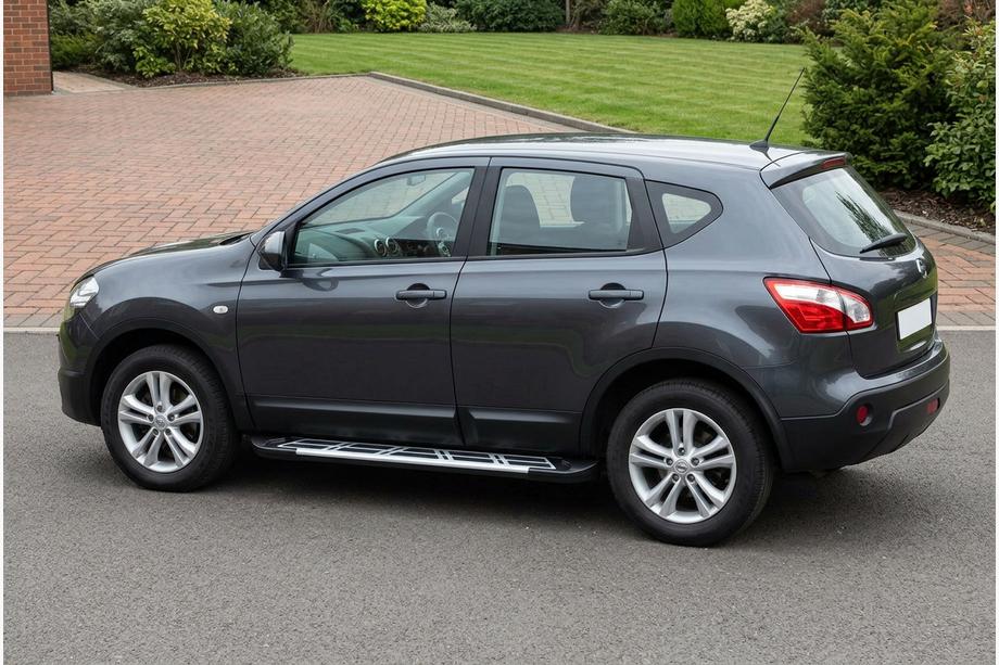 Nissan Qashqai 2010–2014 Stranske stopnice Sunrise (2 kos, aluminij) Image
