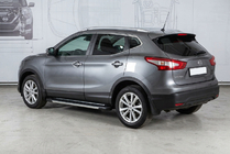 Nissan Qashqai 2014–2021 Stranske stopnice RedLine V1 (2 kos, aluminij) fotografija 1