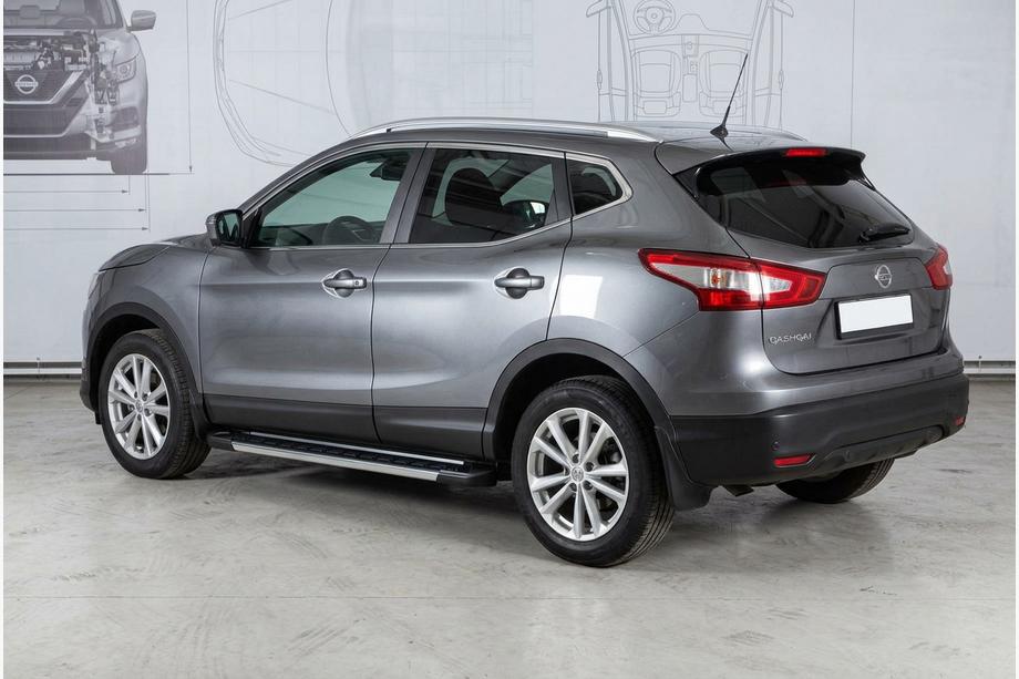 Nissan Qashqai 2014–2021 Stranske stopnice RedLine V1 (2 kos, aluminij) Image
