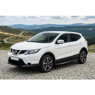 Stranske stopnice RedLine Black (2 kosa, aluminij) Nissan Qashqai 2014–2021 fotografija 1