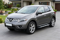 Nissan Murano 2008–2014 Stranske stopnice Sunrise (2 kos, aluminij) fotografija 1