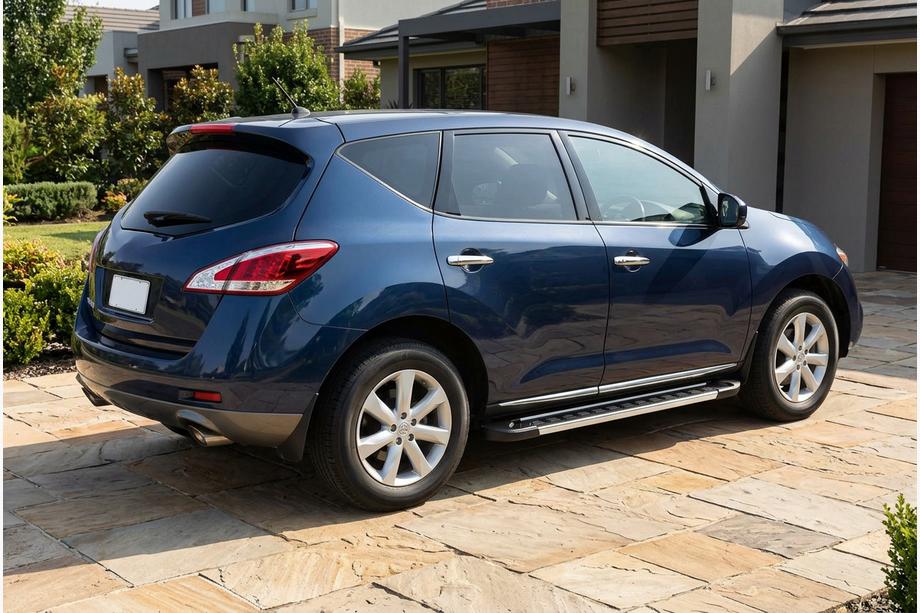 Nissan Murano 2008–2014 Stranske stopnice RedLine V1 (2 kos, aluminij) Image