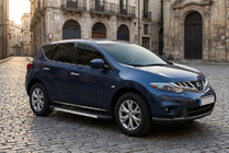Nissan Murano 2008–2014 Bočne stopnice Duru (2 kosa, aluminij) fotografija 1