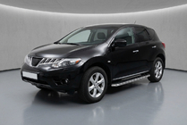 Nissan Murano 2008–2014 Stranski pragovi Maydos V1 (2 kos, aluminij ↗ nerjaveče jeklo) fotografija 1