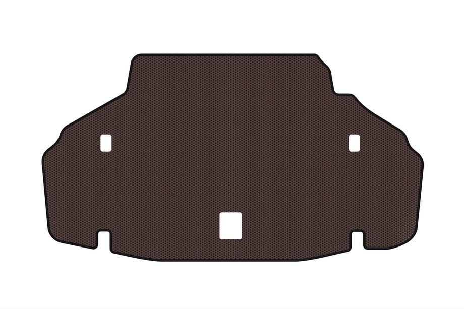 Lexus LS 2007–2017 Gumijasto korito prtljažnika Carsuit (2007-2010, SD, dolga medosna razdalja, rjava) Image