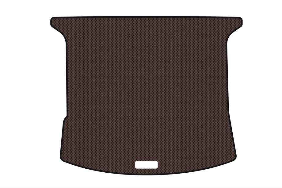 Mazda 5 2005–2009 Gumijasta podloga za prtljažnik Carsuit (2 vrsti, 7-sedežni, rjava) Image