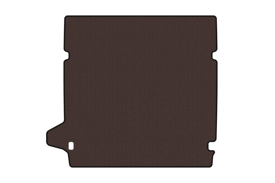 Nissan Pathfinder R51 2005–2014 Gumijasta preproga za prtljažnik Carsuit (do 2. vrste, rjava) Image