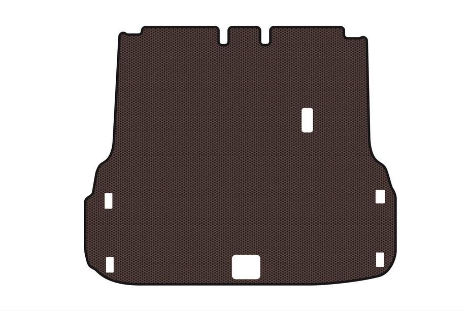 Nissan Pathfinder R52 2012–2021 Gumijasta preproga za prtljažnik Carsuit (Rjava) Image