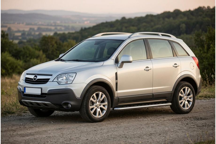 Opel Antara 2006–2017 Stranski pragovi Maydos V1 (2 kos, aluminij ↗ nerjaveče jeklo) Image