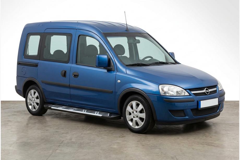 Opel Combo 2002–2012 Bočni pragovi Sunrise (2 kos, aluminij) Image