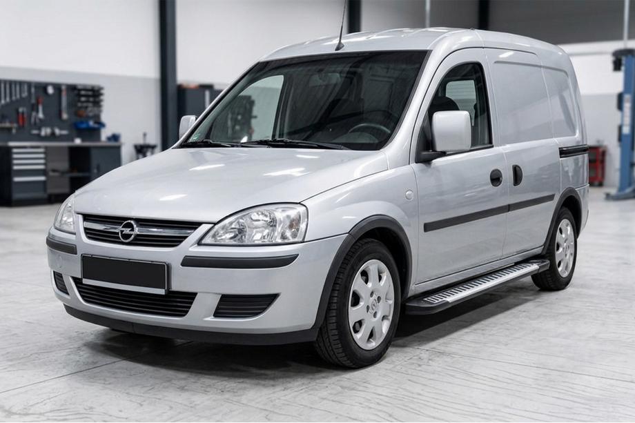 Opel Combo 2002–2012 Stranski pragovi Line (2 kos, aluminij) Image