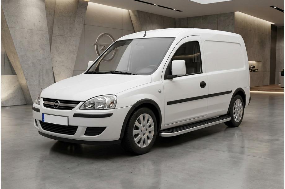 Opel Combo 2002–2012 Stranske stopnice Tayga Grey (2 kos, aluminij) Image