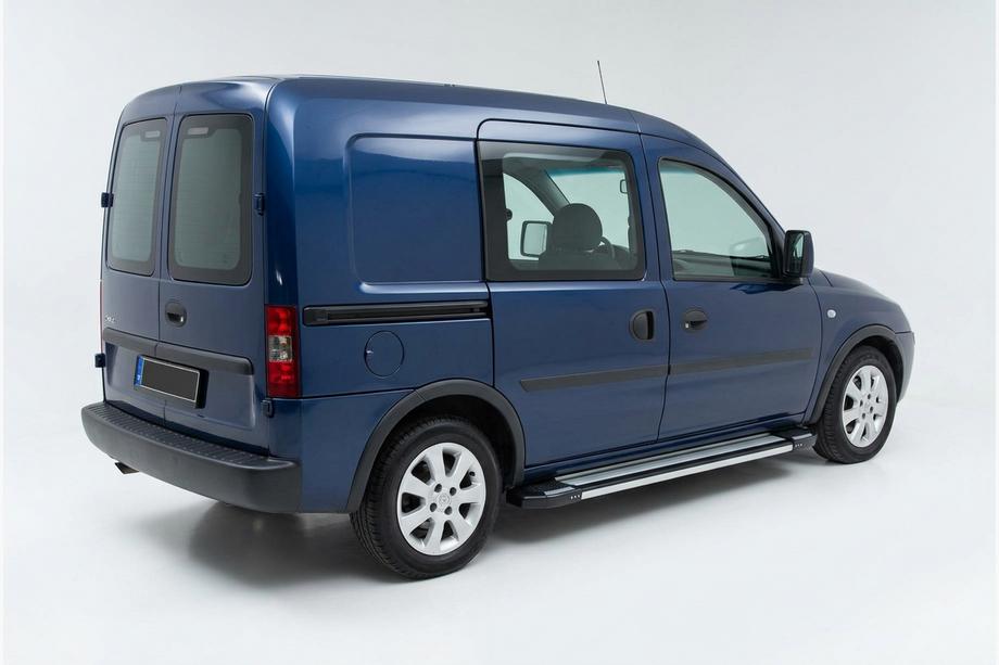 Opel Combo 2002–2012 Stranske stopnice Rainbow (2 kosa, aluminij) Image