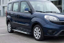 Opel Combo 2012–2018 Bočni pragovi Sunrise (2 kos, aluminij) fotografija 1
