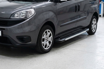 Opel Combo 2012–2018 Stranske stopnice RedLine V1 (2 kos, aluminij) fotografija 1
