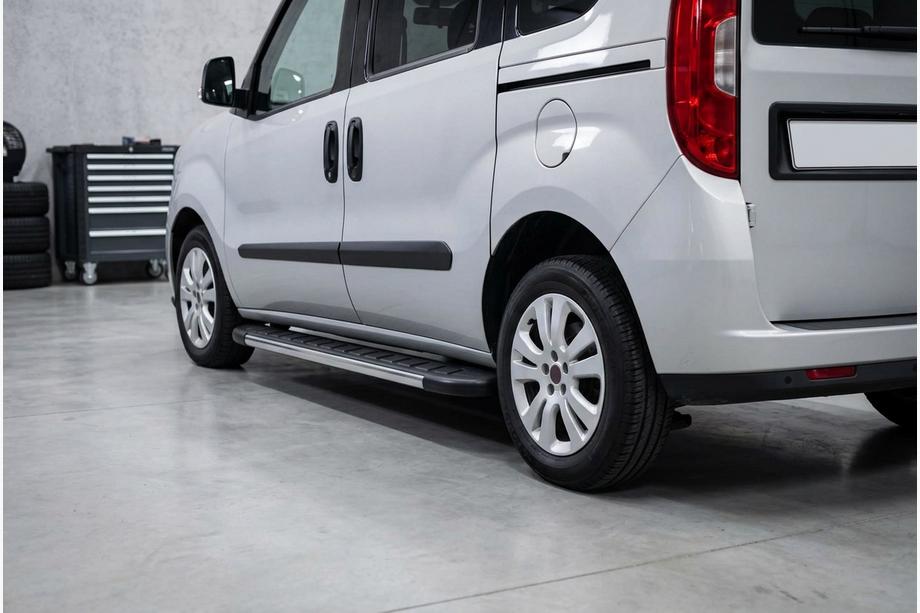 Opel Combo 2012–2018 Stranske stopnice Duru (2 kos, aluminij) Image