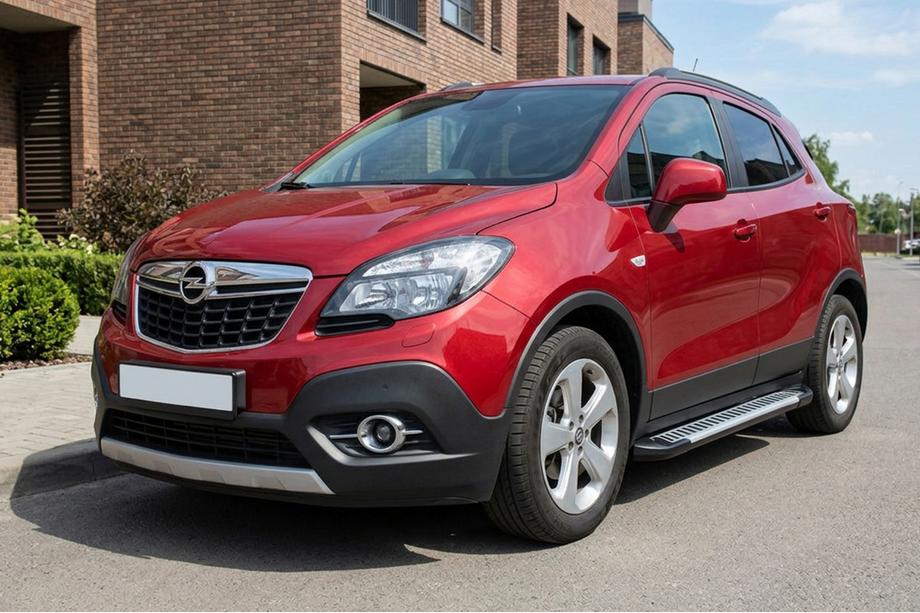 Opel Mokka 2012–2021 Stranski pragovi Line (2 kos, aluminij) Image