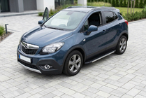 Opel Mokka 2012–2021 Stranske stopnice Duru (2 kos, aluminij) fotografija 1
