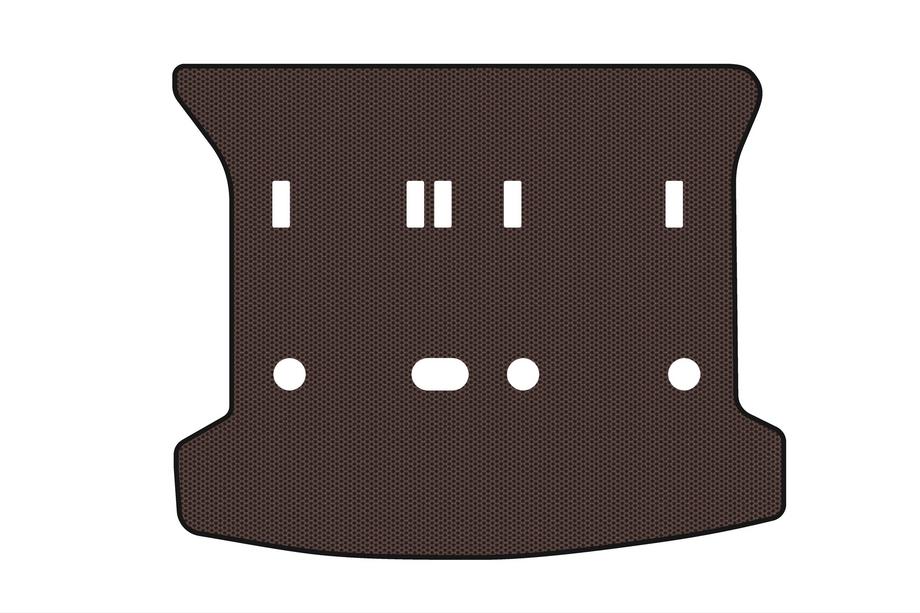 Peugeot 307 2001–2008 Gumijasta preproga za prtljažnik Carsuit (SW, rjava) Image