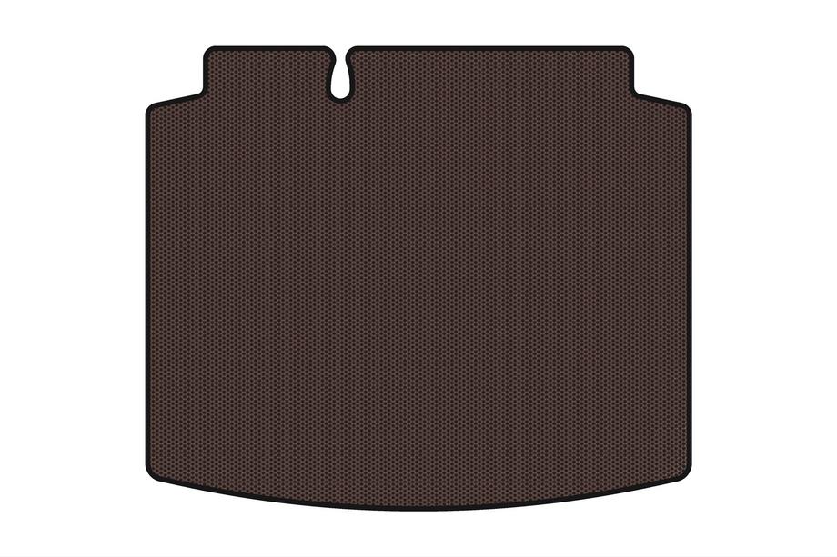 Seat Leon 2005–2012 Gumijasta preproga za prtljažnik Carsuit (HB, 5-vratni, rjava) Fotografija 1