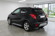 Opel Mokka 2012–2021 Stranske stopnice Rainbow (2 kosa, aluminij) fotografija 1